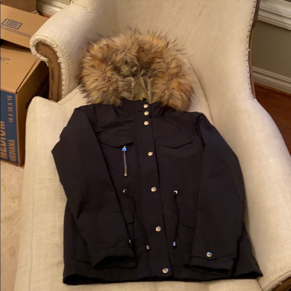TOPSHOP Jacket Never Worn Clean Dark Grey